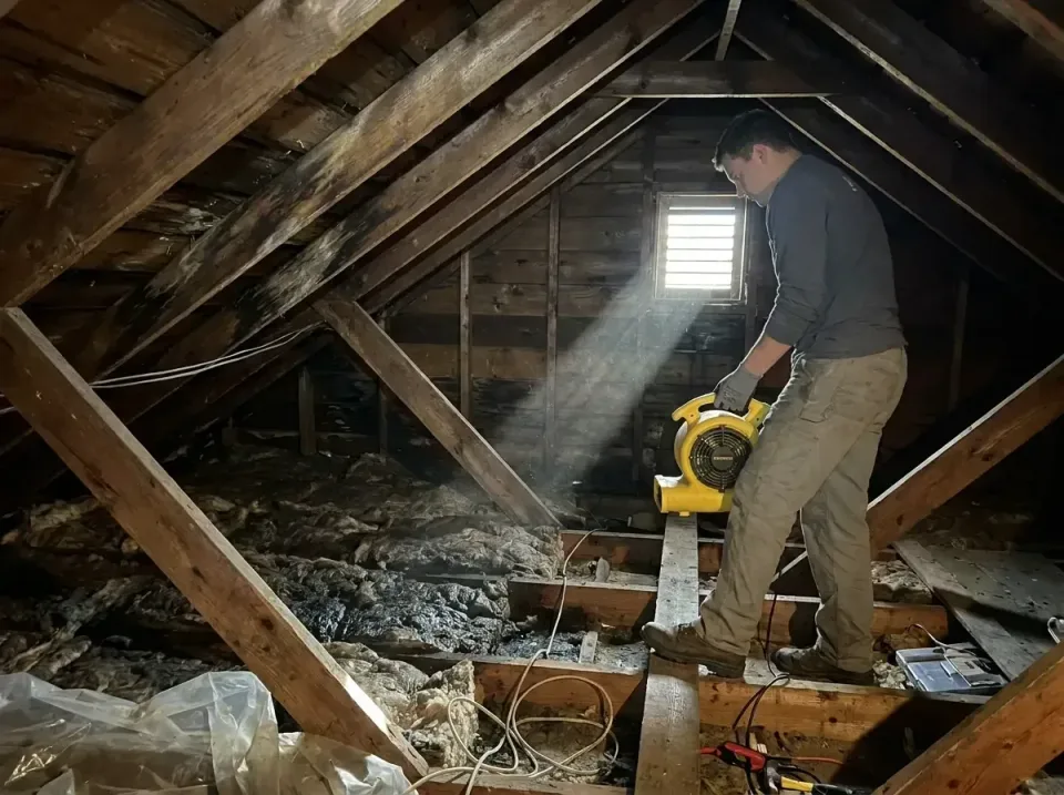 attic-water-damage-drying-proc-007 — frequently asked questions, Emergency Water Extraction & 24/7 Flood Response in Haysvil…